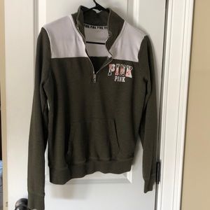 VS Pink pullover.  Very cute for spring sz sm